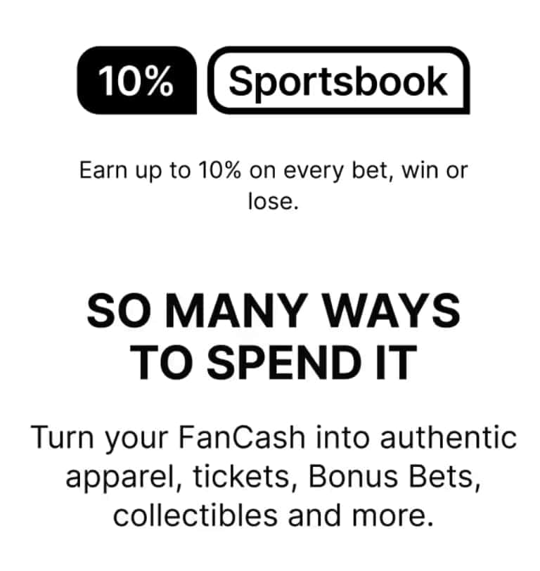 Fanatics FanCash sportsbook rewards